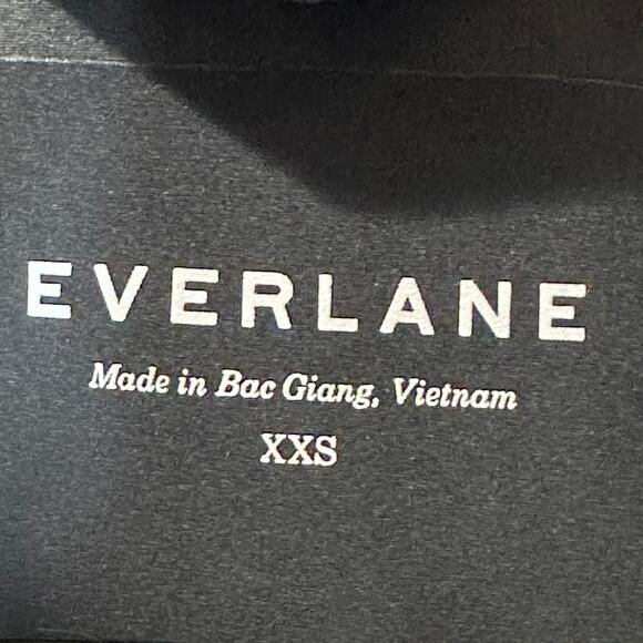 NEW Everlane The ReNew Vest Toasted Almond Women XXS Mock Neck Full Zip Pockets - Picture 3 of 14